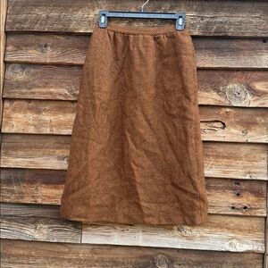 Margaret Godfrey for bagatelle wool fully lined vintage skirt with pockets